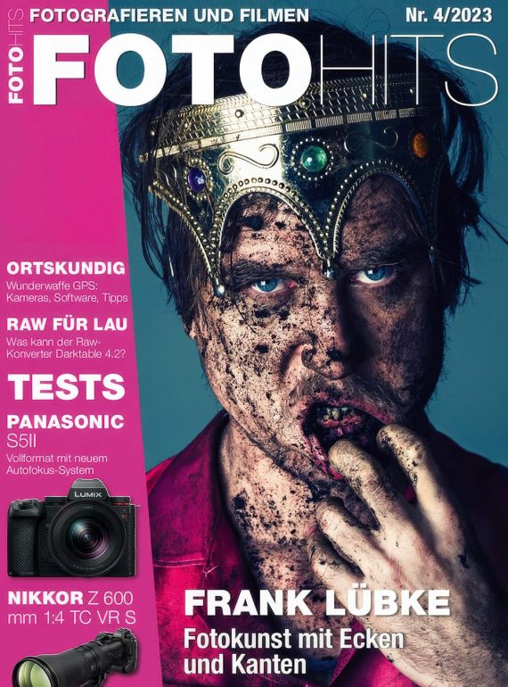 Portrait Lars Eidinger fotografiert von Frank Lübke